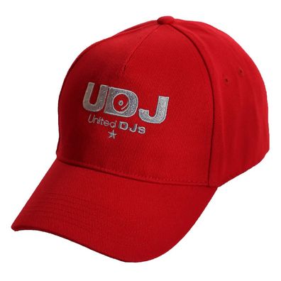 United DJs Baseball Cap Rot UDJ11 One Size