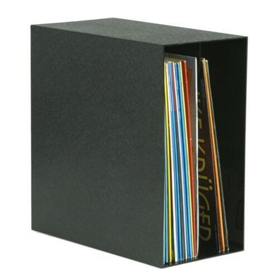 Knosti Original Archifix-Box für 50 LPs schwarz variabel erweiterbar 1202431