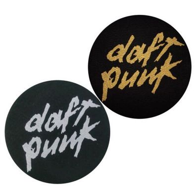 Slipmats Daft Punk Logo Gold Silber 1 Paar 0020104895