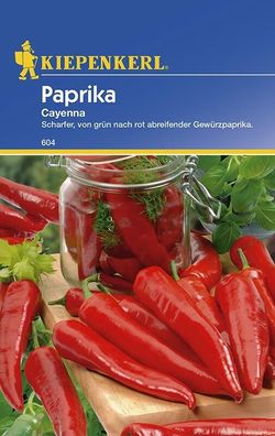 Paprika De Cayenna (Gewürzpfeffer) zum scharfen Würzen von Fleisch und...