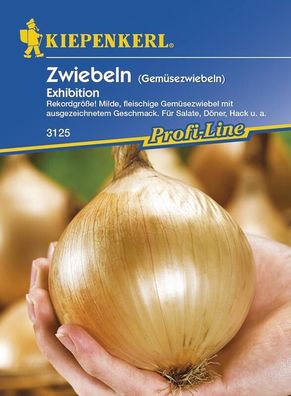 Gemüsezwiebeln Exhibition, Rekordgröße! mild fleischig mit ausgezeichnetem...