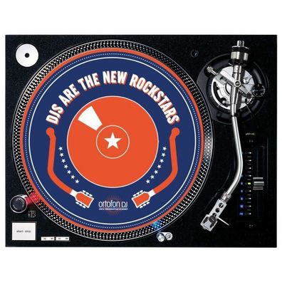 Slipmat Ortofon DJs Are The New Rockstars (1 Stück / 1 Piece) 176259-1