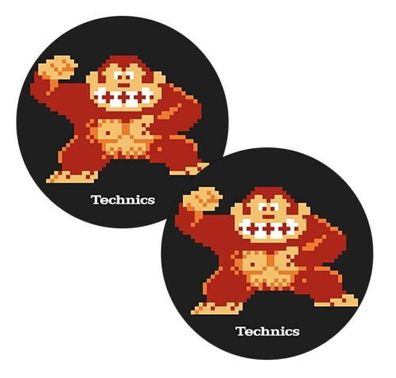Slipmats Technics Donkey Kong Doppelpack 1 Paar