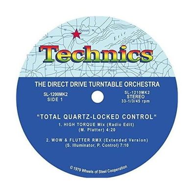 Slipmat Technics Motown 1 Stück