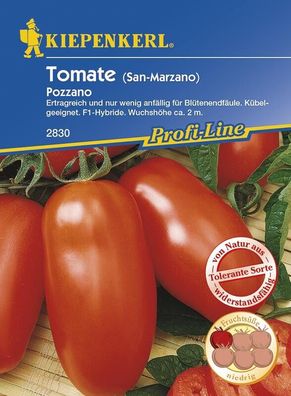 Tomate Pozzano (San Marzano) Tolerant