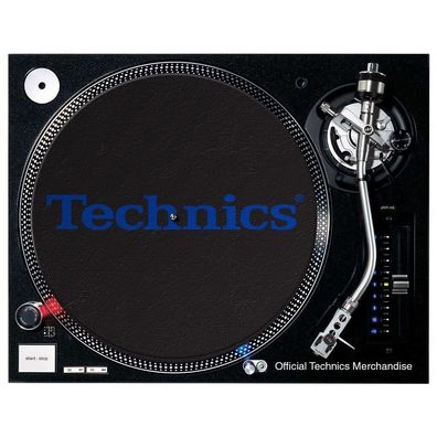 Slipmats Technics DMC - Electric Blue Logo (1 Stück / 1 Piece) MTB1