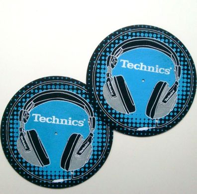 Slipmats Technics DMC Headphone 1 Paar MCANS