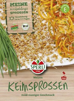 BIO Keimsprossen Weizen | 30 g | Geschmack mild-nussige | Ideal zur