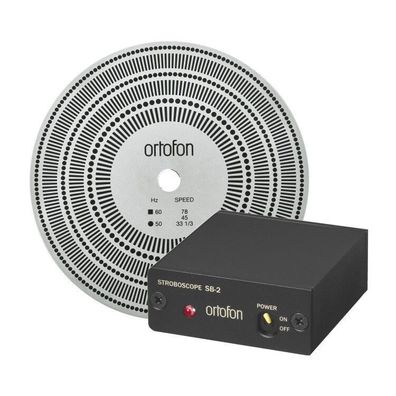 Ortofon SB-2 Stroboskop-Scheibe mit Messleuchte Turntable Speed Checker (OZZSB2)