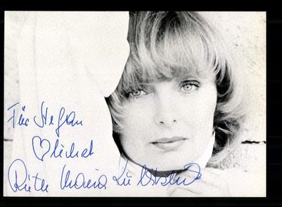 Ruth Maria Kubitschek Autogrammkarte Original Signiert # BC 202097
