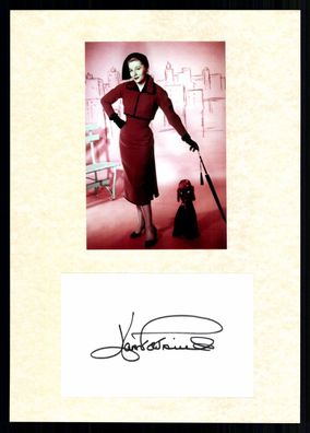 Joan Fontaine 1917-2013 Original Signiert # G 40396