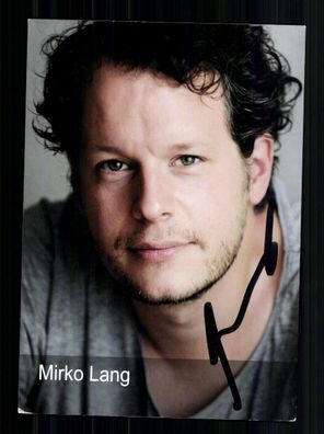 Mirko Lang Die Bergretter Autogrammkarte Original Signiert # BC 211758