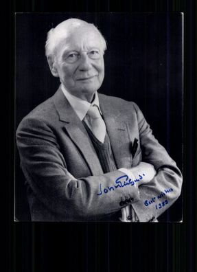 John Gielgud 1904-2000 Autogrammkarte Original Signiert # G 40349