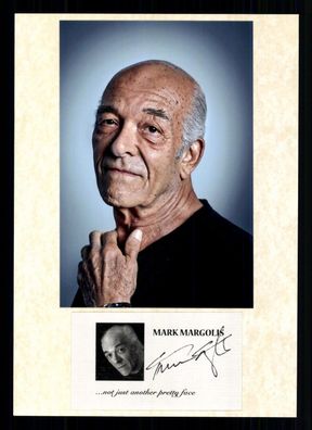 Mark Margolis 1939-2023 Amerikanischer Schauspieler Original Signiert # G 40399