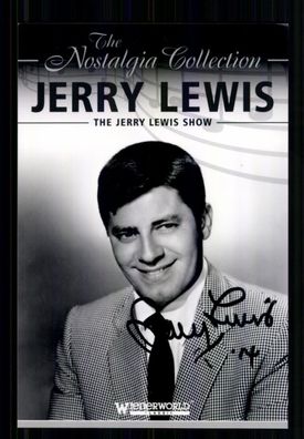 Jerry Lewis 1926-2017 Amerikanischer Schauspieler Original Signiert # BC 212399