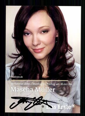 Mascha Müller Verbotene Liebe Autogrammkarte Original Signiert # BC 212562