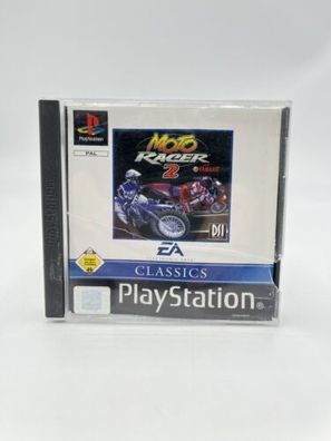 Playstation 1 Spiel Moto Racer 2 Ps1 EA Classics getestet Motocross Rennsport