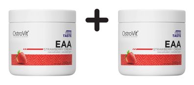 2 x OstroVit EAA (200g) Strawberry Cream