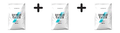 3 x Myprotein Slow-Release Casein (2500g) Vanilla