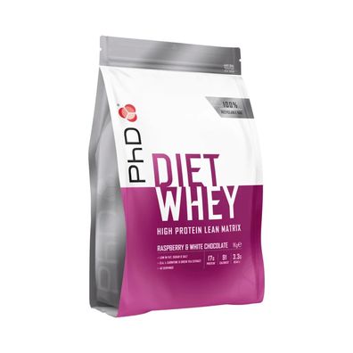 PhD Diet Whey (2.2 lb) White Chocolate and Raspberry