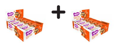 2 x Novo Nutrition Protein Wafer Bar (12x40g) Chocolate Orange