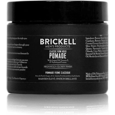 Brickell Men&#39; s Classic Firm Hold Gel-Pomade 59ml