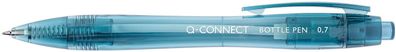 10x Q-Connect® KF15001 Kugelschreiber Recycling PET 07mm blau