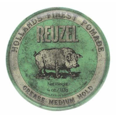 Reuzel Green Medium Hold Grease Pomade 113g