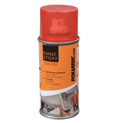 Foliatec Kunststoff Tönungsspray Rot 150ml Tönung Spray Lack Lasur Transparent