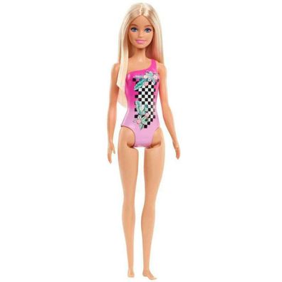 Barbie - Strandpuppe - Rosa Badeanzug &#40; HDC50&#41;