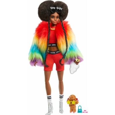 Barbie Extra Doll 2 Rainbow Coat - Fashion Doll