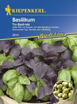 Basilikum Simply Herbs Try-Basil-Mix