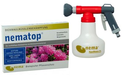 NemaTop (50 Mio) HB Nematoden plus Nema-Sprayer
