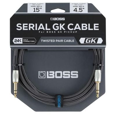 Boss BGK-15 Serial GK-Kabel für Synthesizer-Effektgerät 4,5 Meter