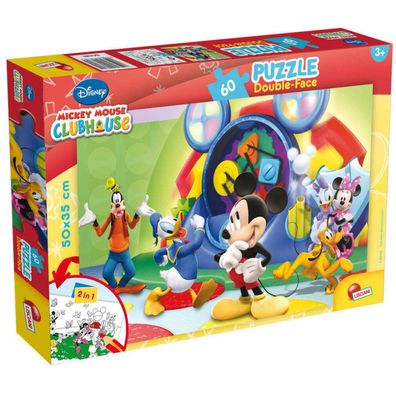 Puzzle da 60 Pezzi Double-Face - Mickey Mouse Clubhouse