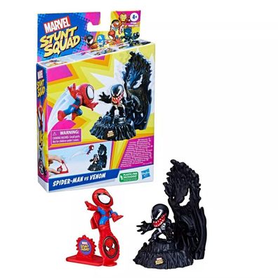 Marvel - Stunt Squad Eroi Vs. Cattivi: Spider-Man Vs. Venom