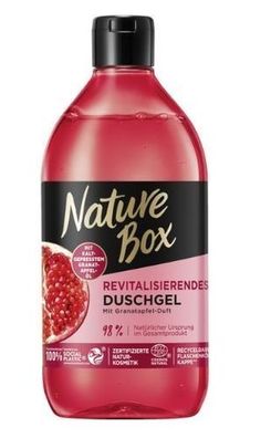 Nature Box Granatapfel Duschgel 385ml Schonende Reinigung