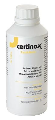 54,46EUR/1kg Certinox Tank Rein CTR 500 P Algen Bakterienbeläge Aktivsauerstoff