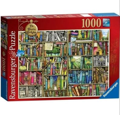 Ravensburger - Puzzle 1000 The Bizarre Bookshop - Ravensburger - (Spiel...