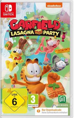 Garfield Lasagna Party SWITCH (CiaB) Code in a Box - Astragon - (Nintendo Switc...