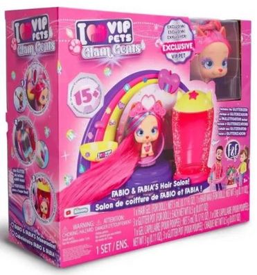 IMC Toys - Vip Pets The Salon Of Fabio And Fabia - IMC Toys - (Spielwar...
