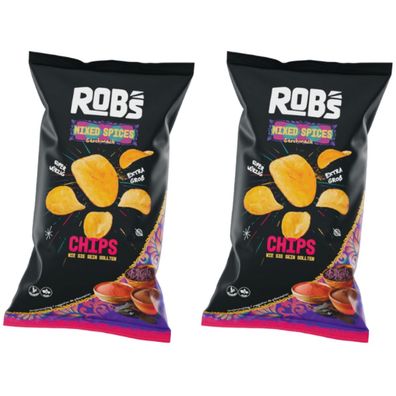 Rob's Chips - nur Limitiert erhältlich | Mixed Spices 2x 120g