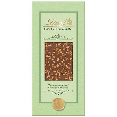 Lindt Cute Chocolaterie Haselnusskrokant Vollmilch Tafel 100g