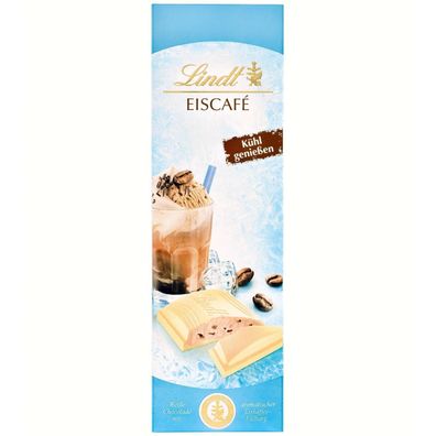 Lindt Eiscafé Weiße Schokolade Tafel 100g