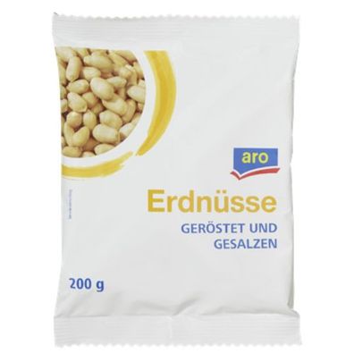 aro Erdnüsse geröstet und gesalzen - 200 g