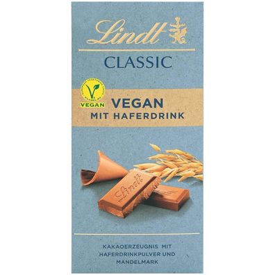 Lindt Vegan Classic Tafel 100g