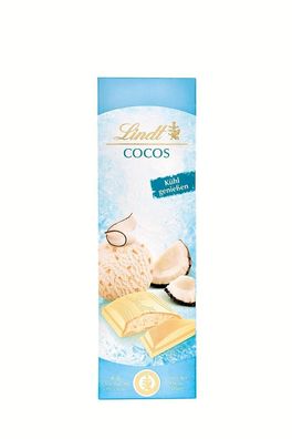 Lindt Cocos weiße Schokolade mit einer Kokos Creme Füllung 100g
