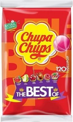 Chupa Chups Lollipops the best of (120 Lutscher) 1,44 kg