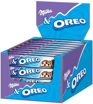Milka & OREO Schokoriegel Oreo cookie cocoa butter milk cream pack (36 x 37g)