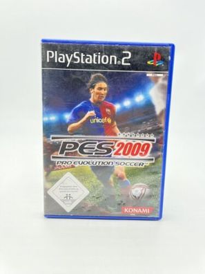 Pro Evolution Soccer PES 2009 Playstation 2 Spiel Ps2 mit Anleitung Fußball